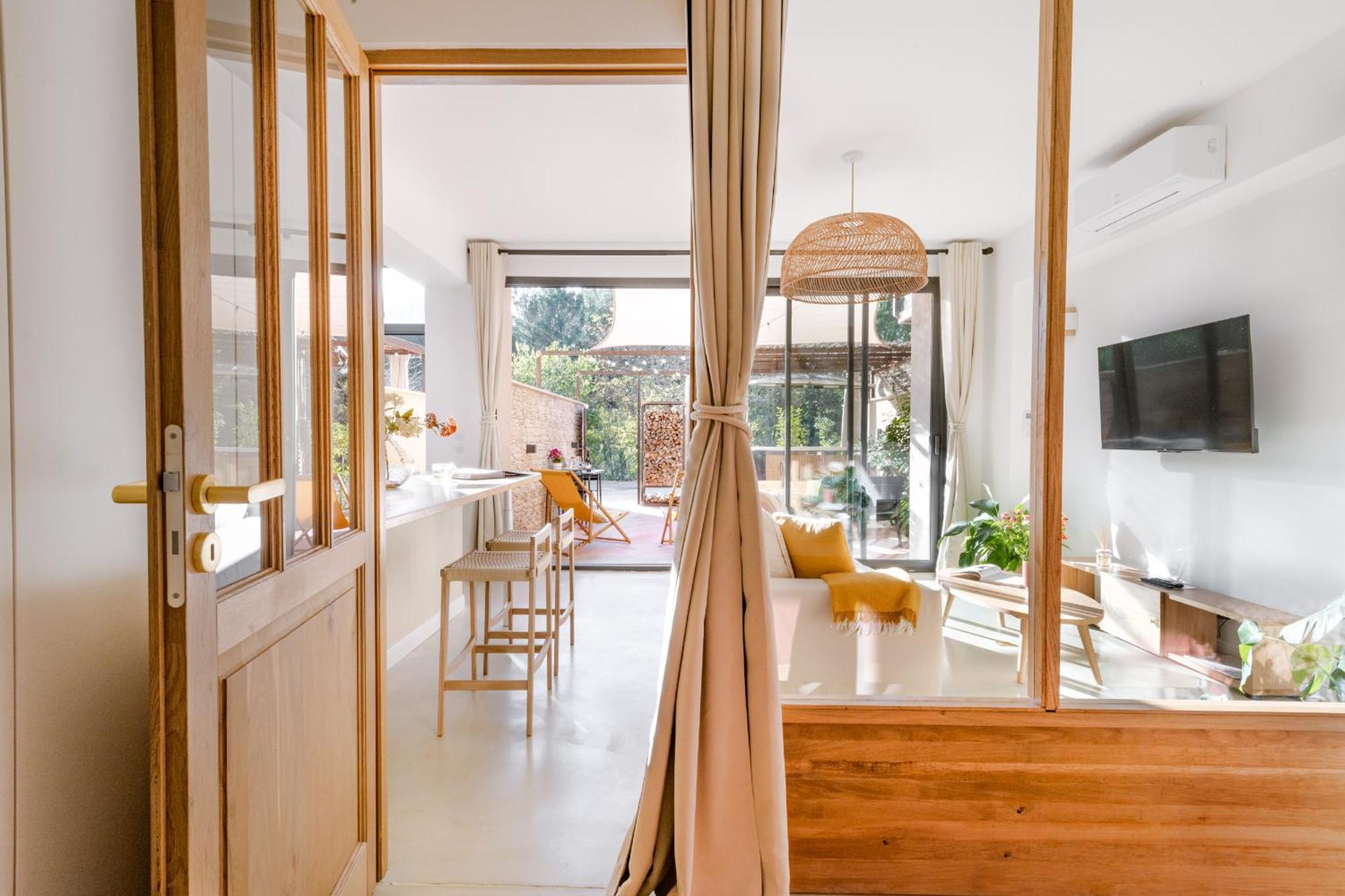 Hermes - Appartement Avec Jacuzzi Scandinave Nyons Bagian luar foto
