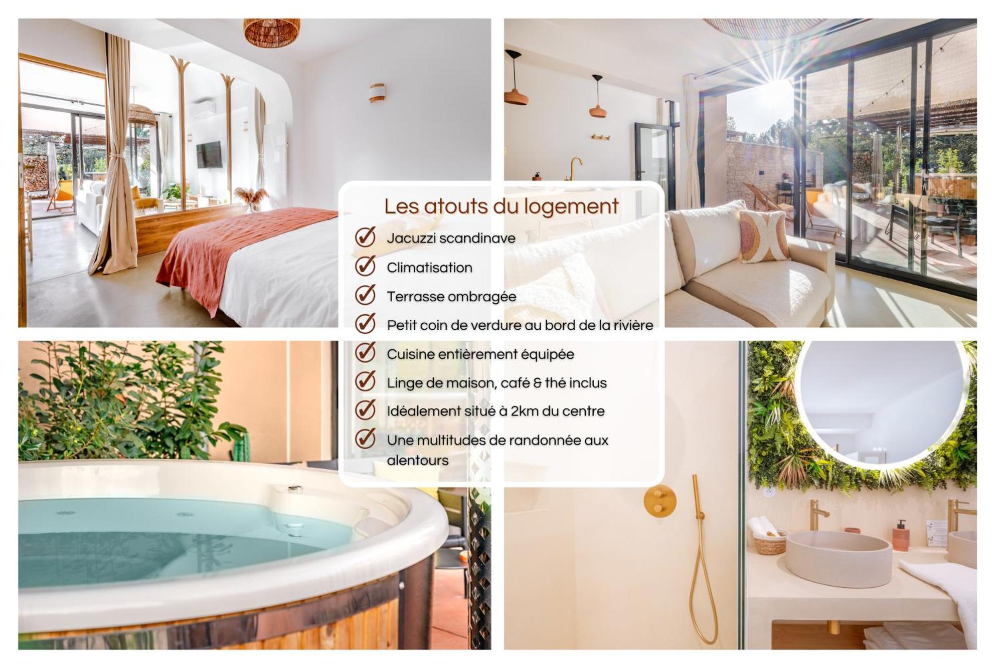 Hermes - Appartement Avec Jacuzzi Scandinave Nyons Bagian luar foto
